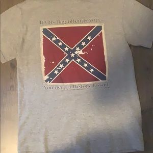 T-shirt with flag